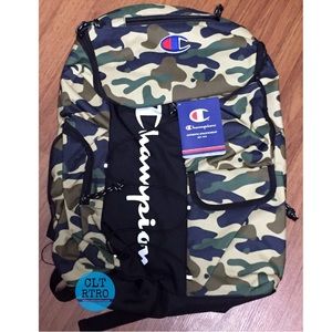 champion utility backpack camo
